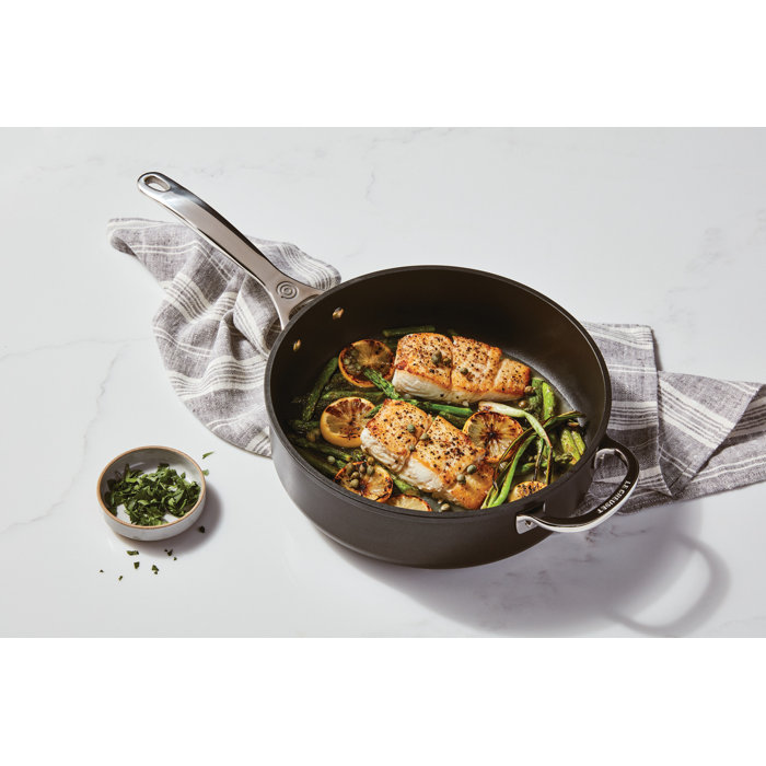 Le Creuset Toughened Nonstick PRO Saute Pan & Reviews Wayfair